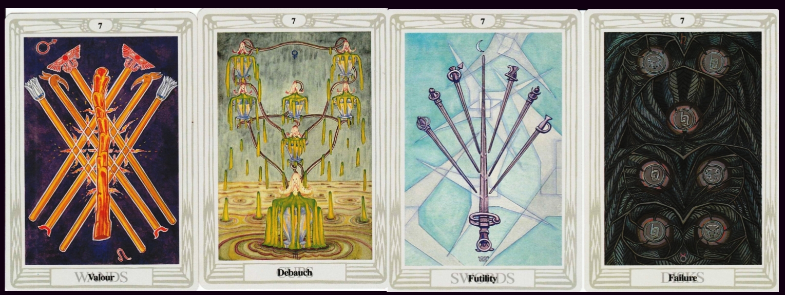 seven of wands.