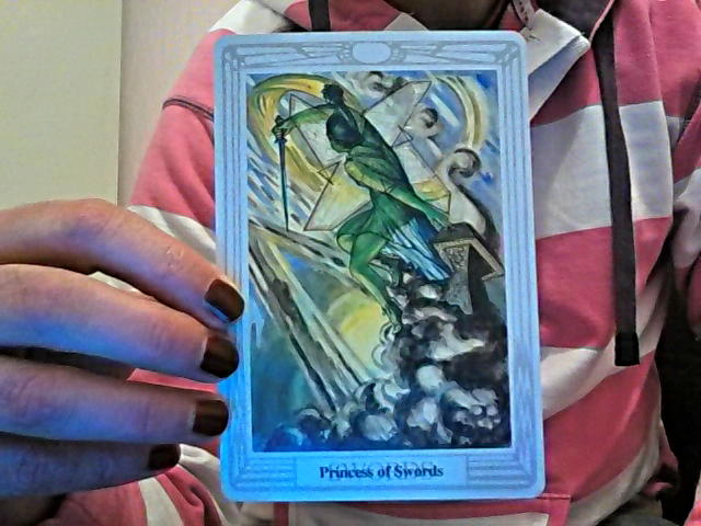 Princess of Swords Thoth Tarot Card Tutorial - Esoteric Meanings.