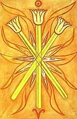 Three of Wands Thoth Tarot Card Tutorial