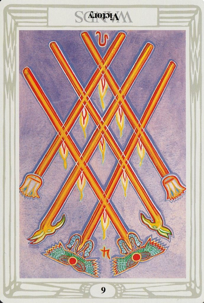 six of wands thoth tarot