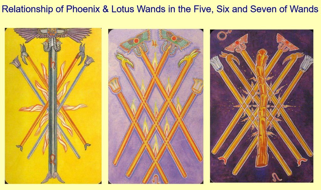5 of wands thoth tarot
