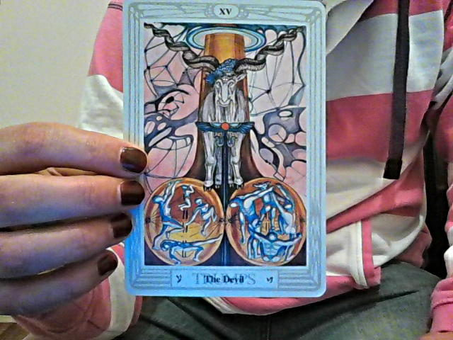 Thoth Devil Tarot Card