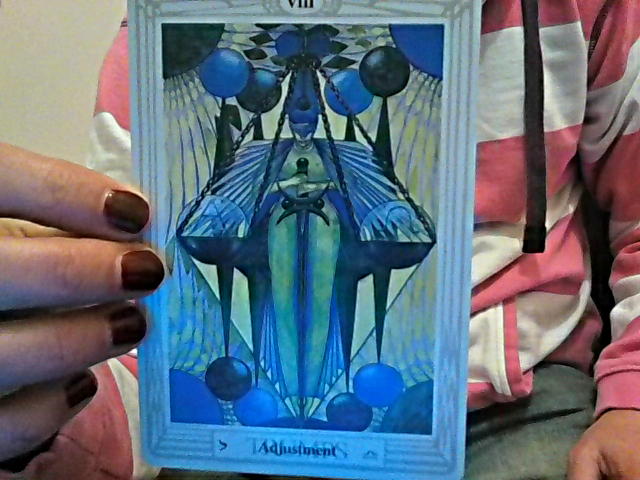 thoth adjustment tarot card