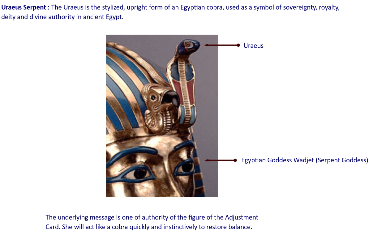 uraeus serpent crowley thoth tarot