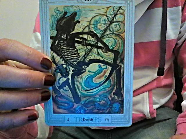 Thoth Death Tarot Card