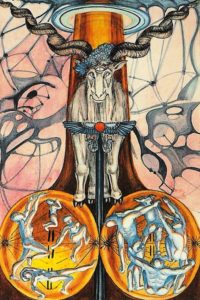 Thoth Devil Tarot Card