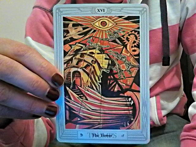 Thoth Tower Tarot Card