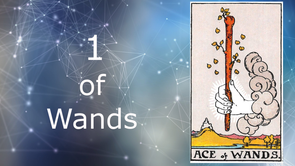 ace of wands rider waite