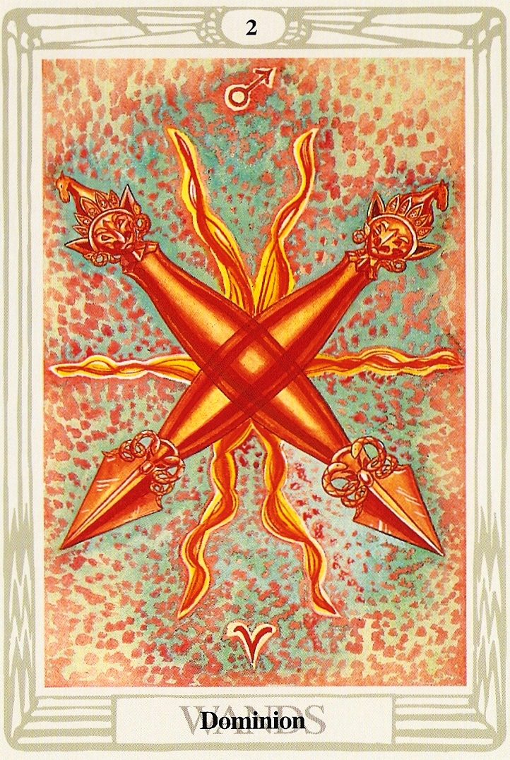 Two of Wands Rider Waite Tarot Tutorial - Esoteric Meanings