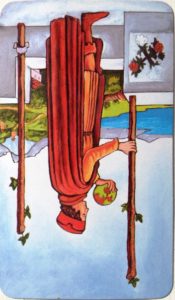 Two of Wands rider waite tarot 