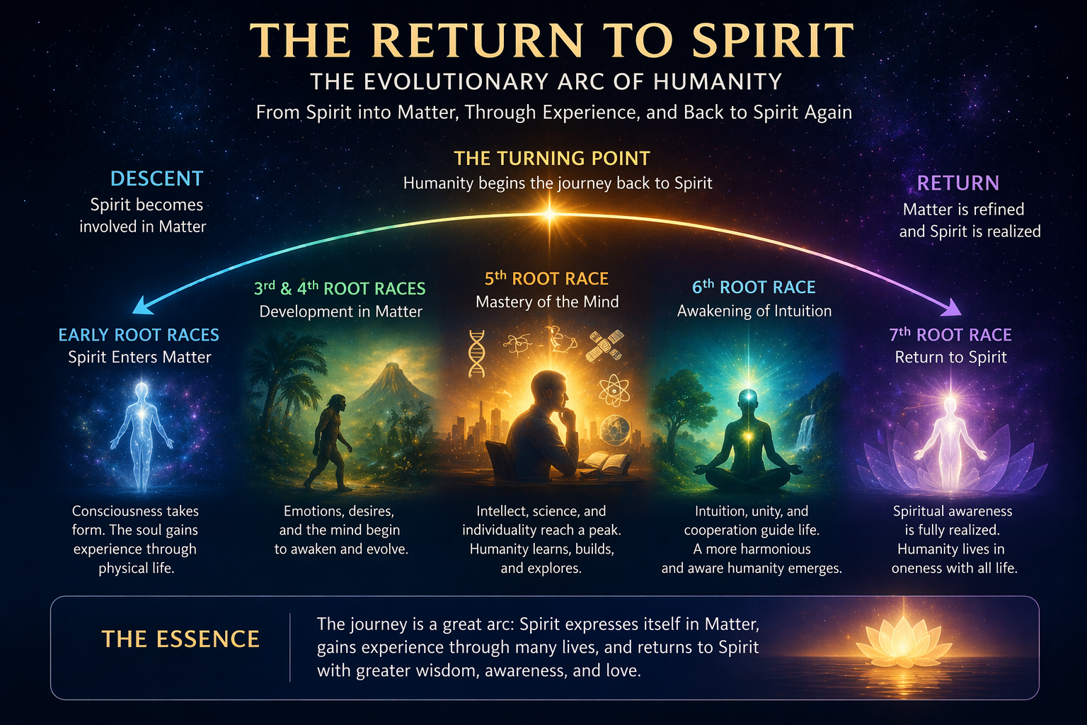 Sixth and Seventh Root Races
